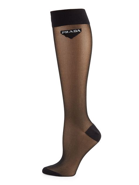 prada knee high stockings